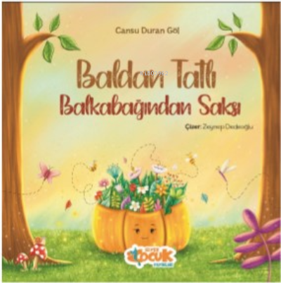 Baldan Tatlı Balkabağından Saksı