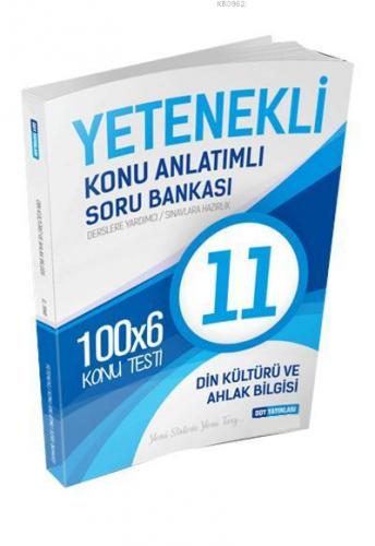 DDY Yayınları 11. Sınıf Din Kültürü ve Ahlak Bilgisi Yetenekli Konu Anlatımlı Soru Bankası DDY
