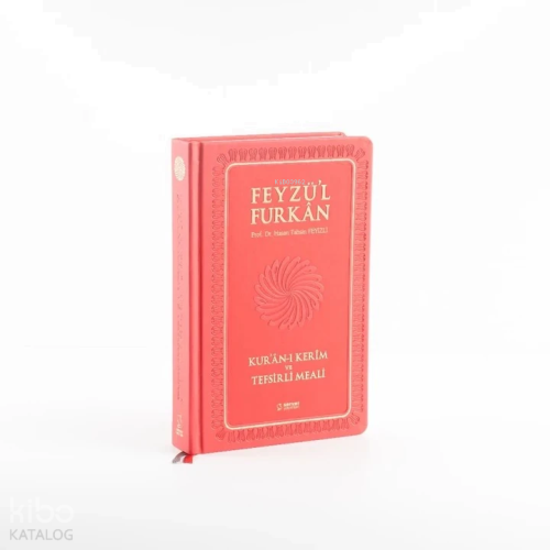 Feyzü'l Furkân Kur'ânı Kerîm ve Tefsirli Meali (Orta Boy Ciltli ) Pembe
