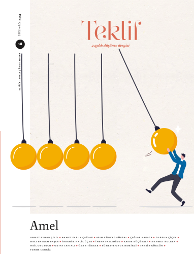 Teklif - 18. Sayı;2 Aylık Düşünce Dergisi
